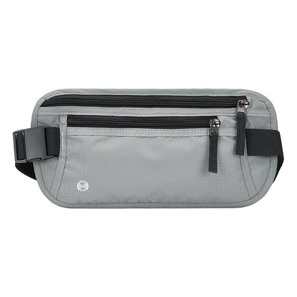 Anti-theft Travel Passport and Document Waist Pouch