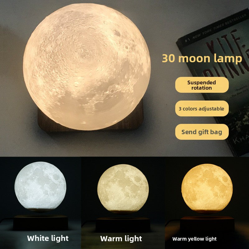3D Magnetic Levitation Moon Night Light
