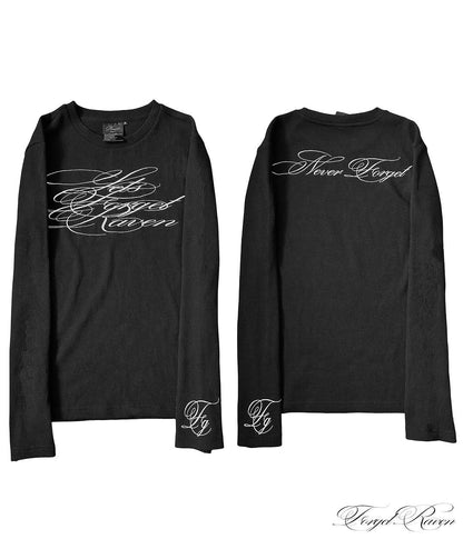 Mens Long Sleeve Printed T-shirt