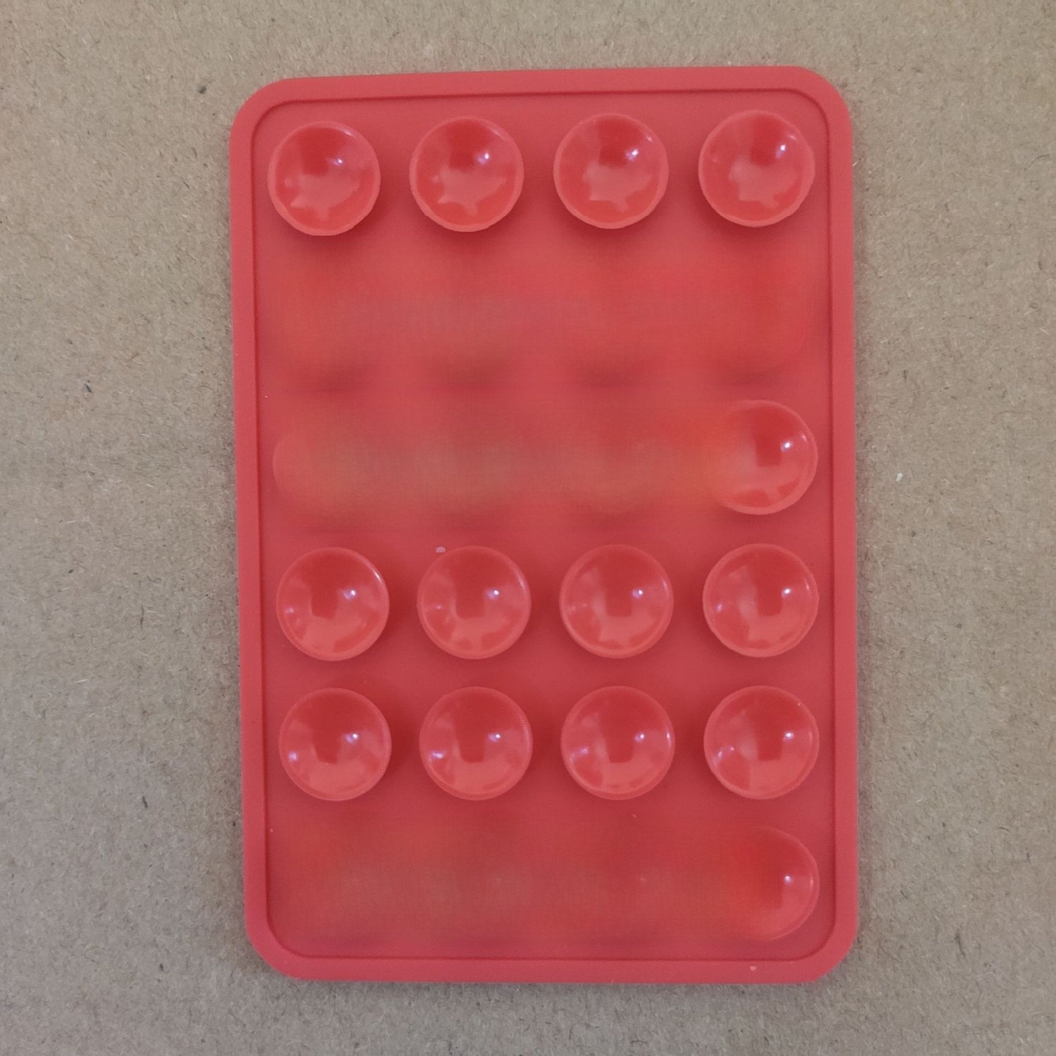 Thickened Silicone Suction Cups 24-Piece Square Adhesive Pads