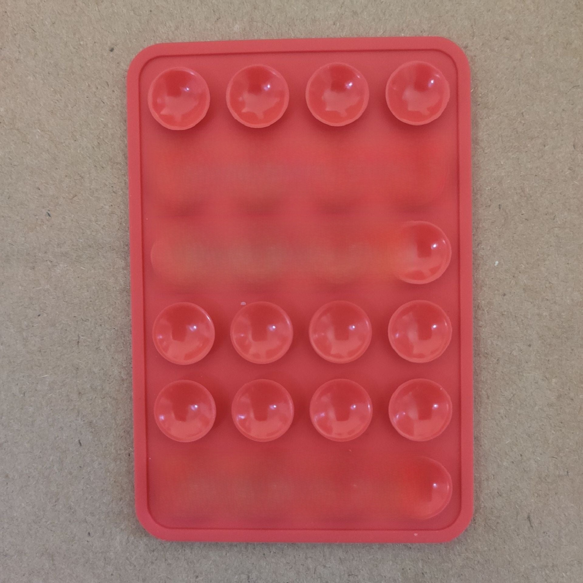 Thickened Silicone Suction Cups 24-Piece Square Adhesive Pads