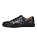 Genuine Leather Crocodile Pattern Casual Shoes for Men