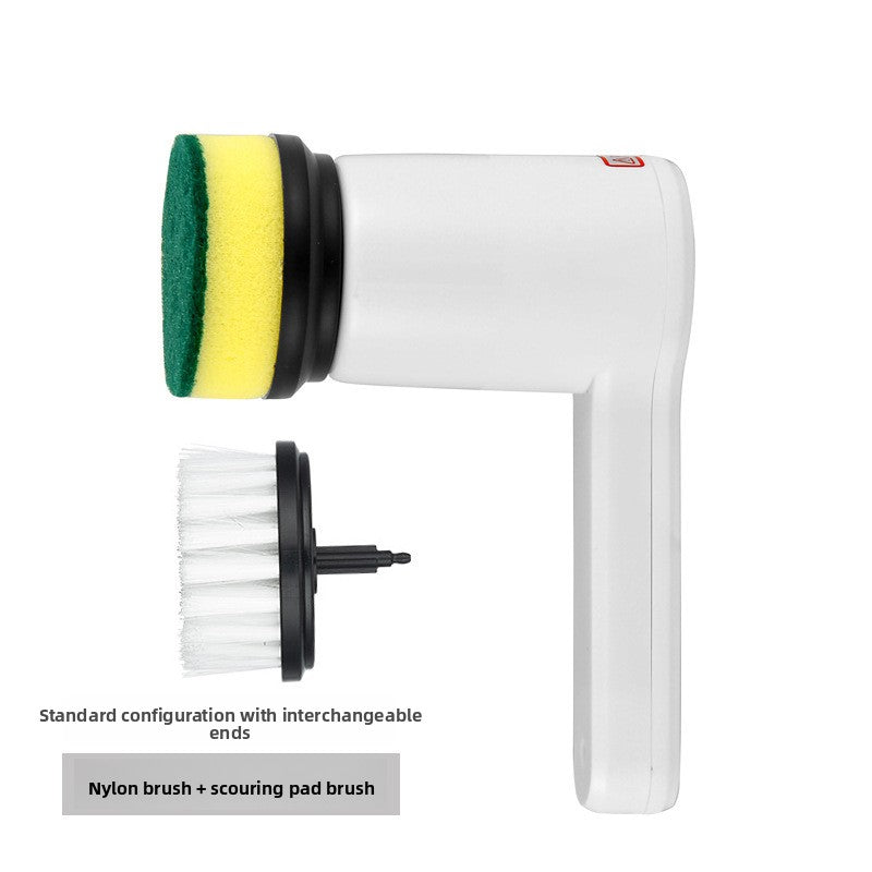Multifunctional Electric Cleaning Brush with Interchangeable Heads