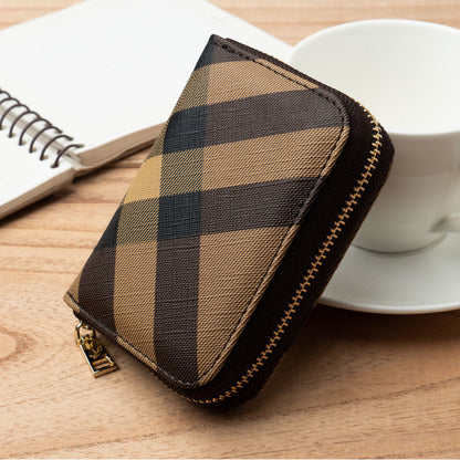 Lychee Pattern Accordion Card Holder