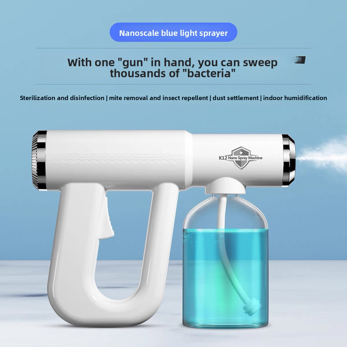 Portable USB UV Disinfection Sprayer Gun