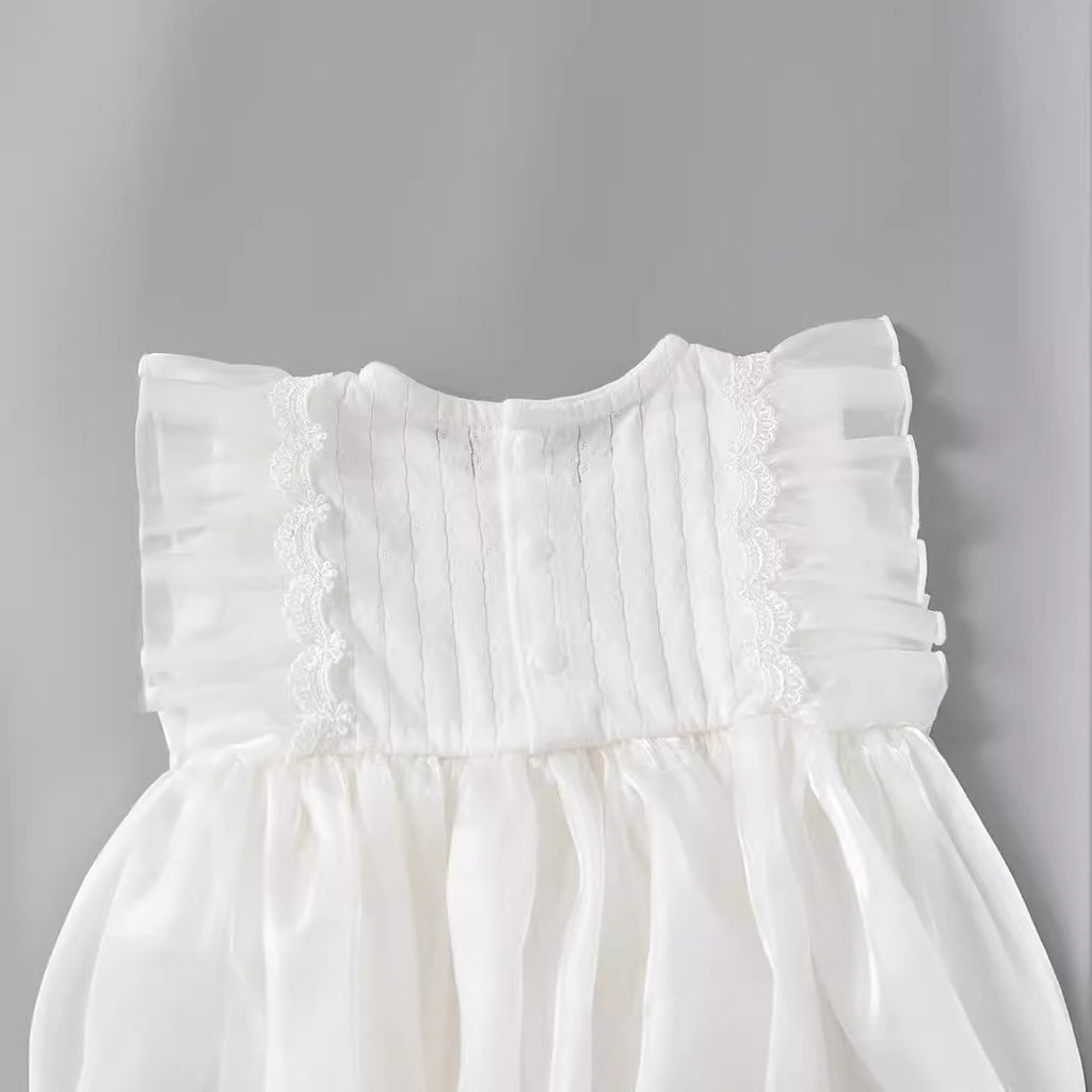 Children's Pure Cotton Princess Romper Dress