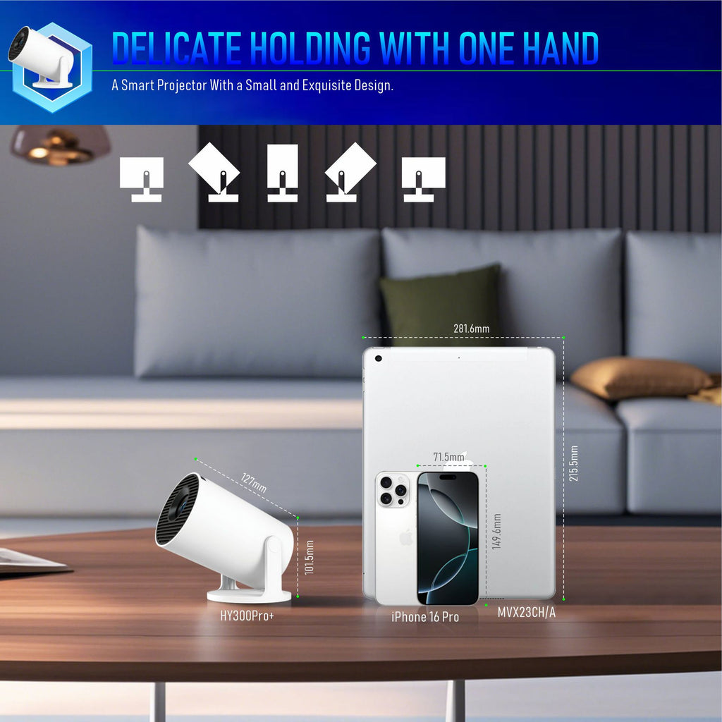 Portable 4K Home Projector