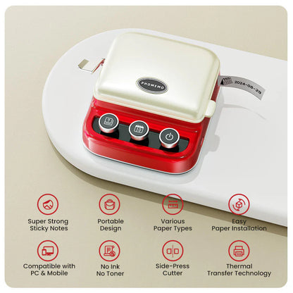 Portable Bluetooth Label Printer