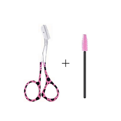 Eyebrow Trimming Scissors with Eyebrow Comb