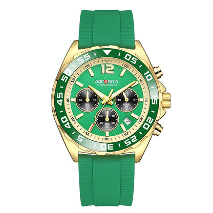 Mens Sports Quartz Watch with Luminous Display