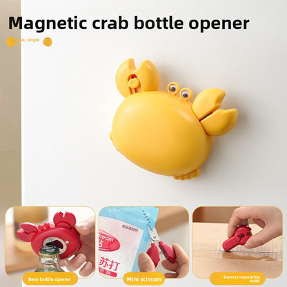Multifunctional Crab Bottle Opener Tool