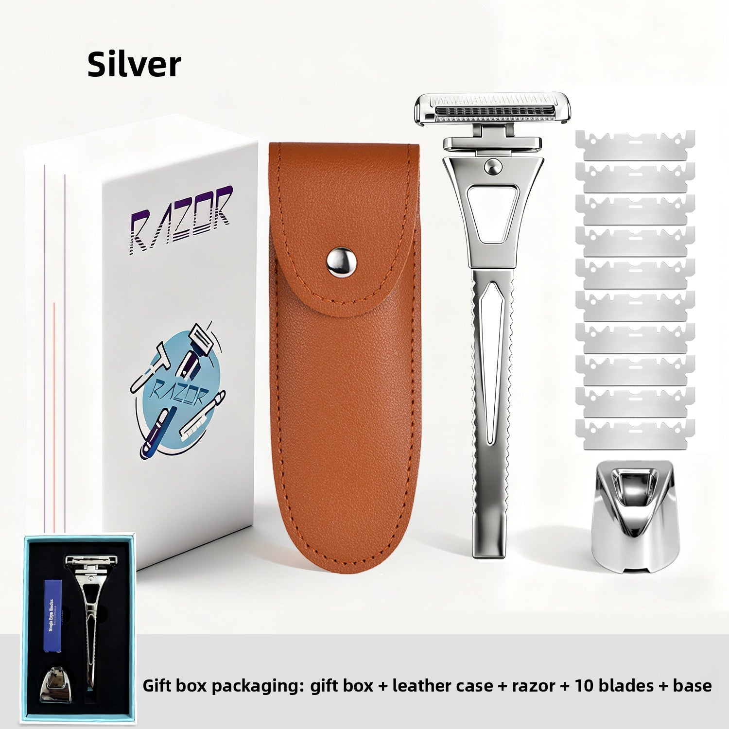 Manual Shaving Razor Set