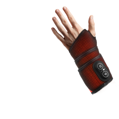 Red light heating massage wrist guard