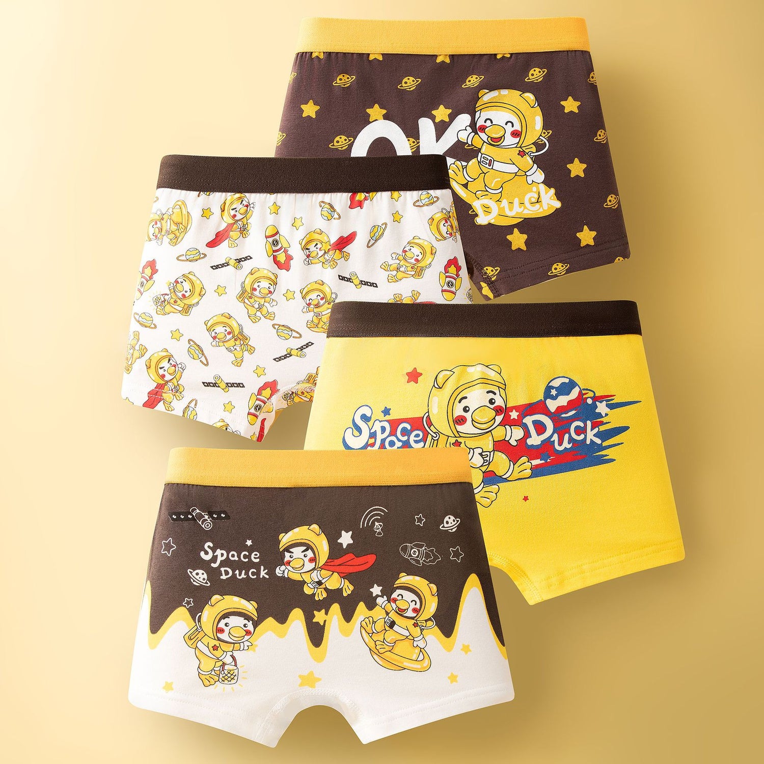 Boys Cotton Boxer Shorts Seamless Underwear