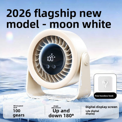 USB Rechargeable Wall Mount Desktop Fan
