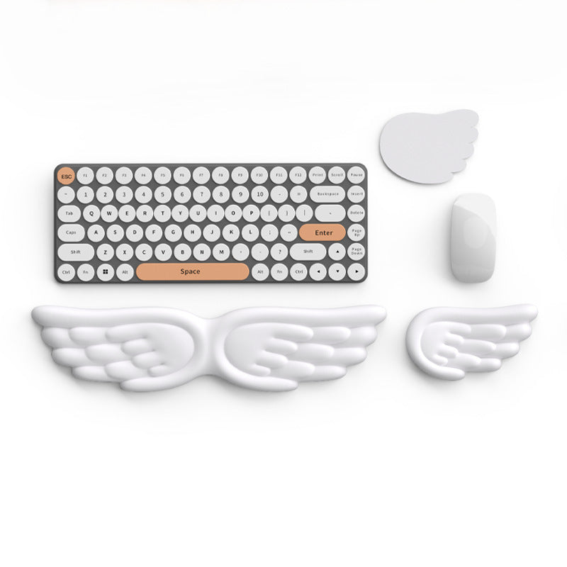 Ergonomic Silicone Wrist Support Rest with Memory Foam