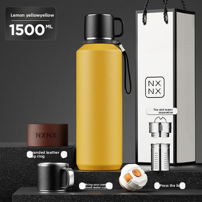Stainless Steel Thermos Cup with Handle