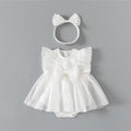 Children's Pure Cotton Princess Romper Dress
