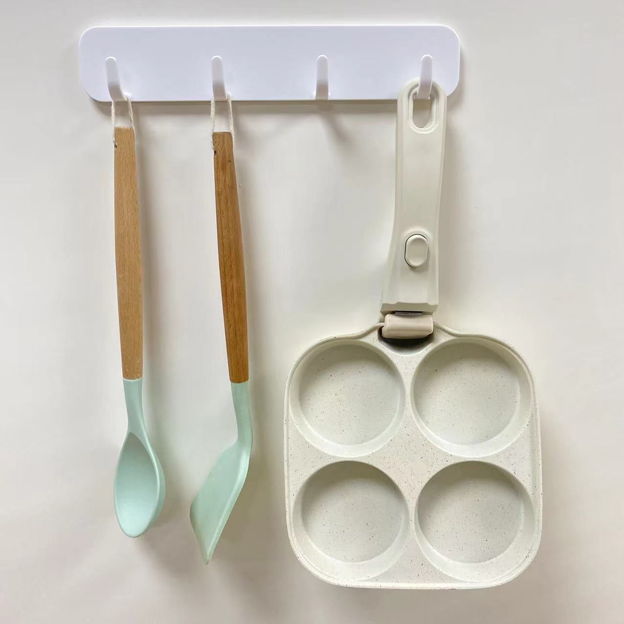 Detachable Four-Hole Egg Frying Pan