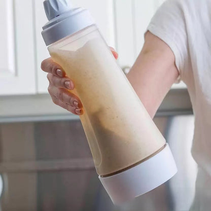 Hand-Cranked Batter Mixing Bottle