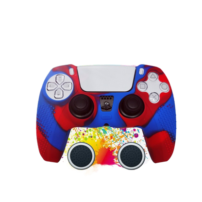 PS5 Controller Silicone Protective Cover with Joystick Caps