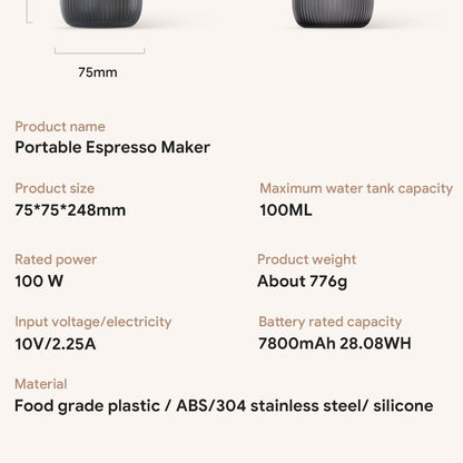 New USB-Charging Italian Espresso Machine
