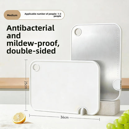 Antibacterial Kitchen Cutting Board with Stainless Steel