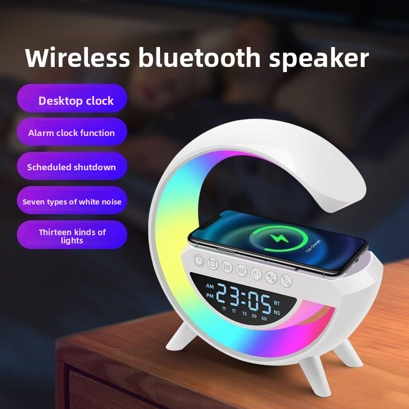 Multifunctional Wireless Charging Bluetooth Speaker Lamp