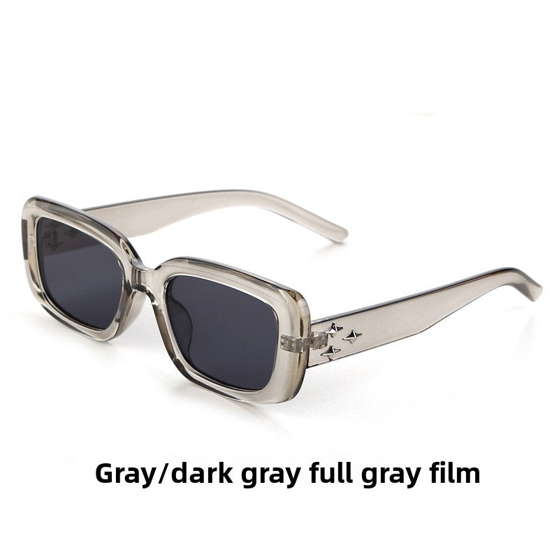 Retro Square Sunglasses UV400 Protection