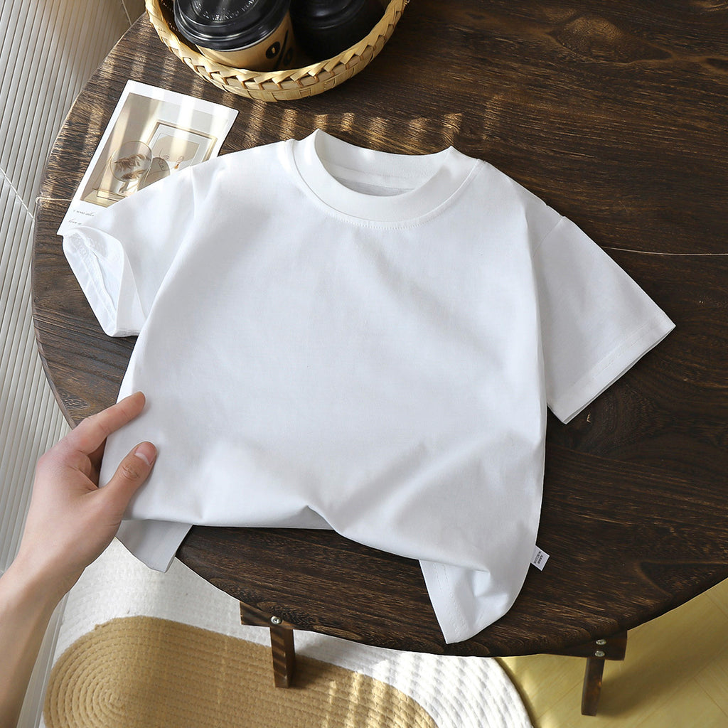 Childrens Pure Cotton Short Sleeve Tshirt
