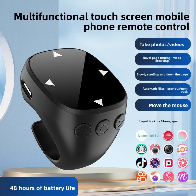 Multifunction Bluetooth Remote Control with Phone Stand