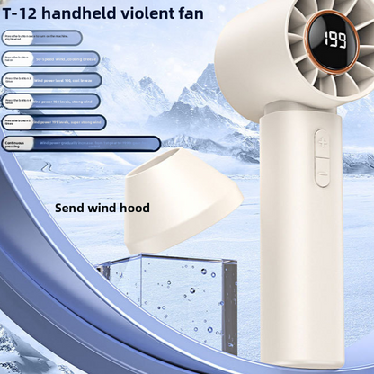 Handheld Bladeless USB Rechargeable Fan