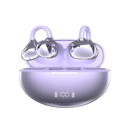 True Wireless Clip-On Earbuds Bluetooth
