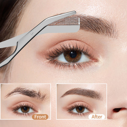 Eyebrow Trimming Scissors with Eyebrow Comb