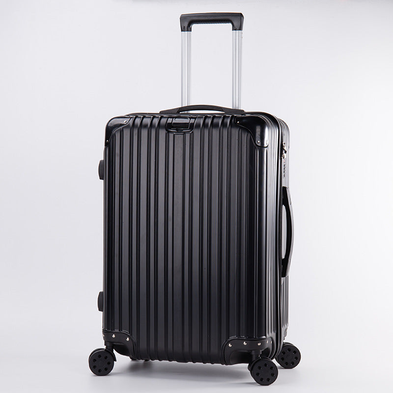 Luggage Suitcase with Aluminum Frame, Carry-On Suitcase, Trolley Suitcase, 20/24/ 28inch Three-Piece Set, Travel Suitcase, Password Lock Suitcase, Manufacturer Wholesale
