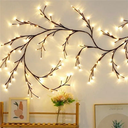 Shapeable LED Rattan Decorative Lights with Remote Control