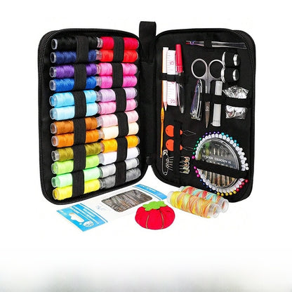 Portable Sewing Kit Box with Complete Tools