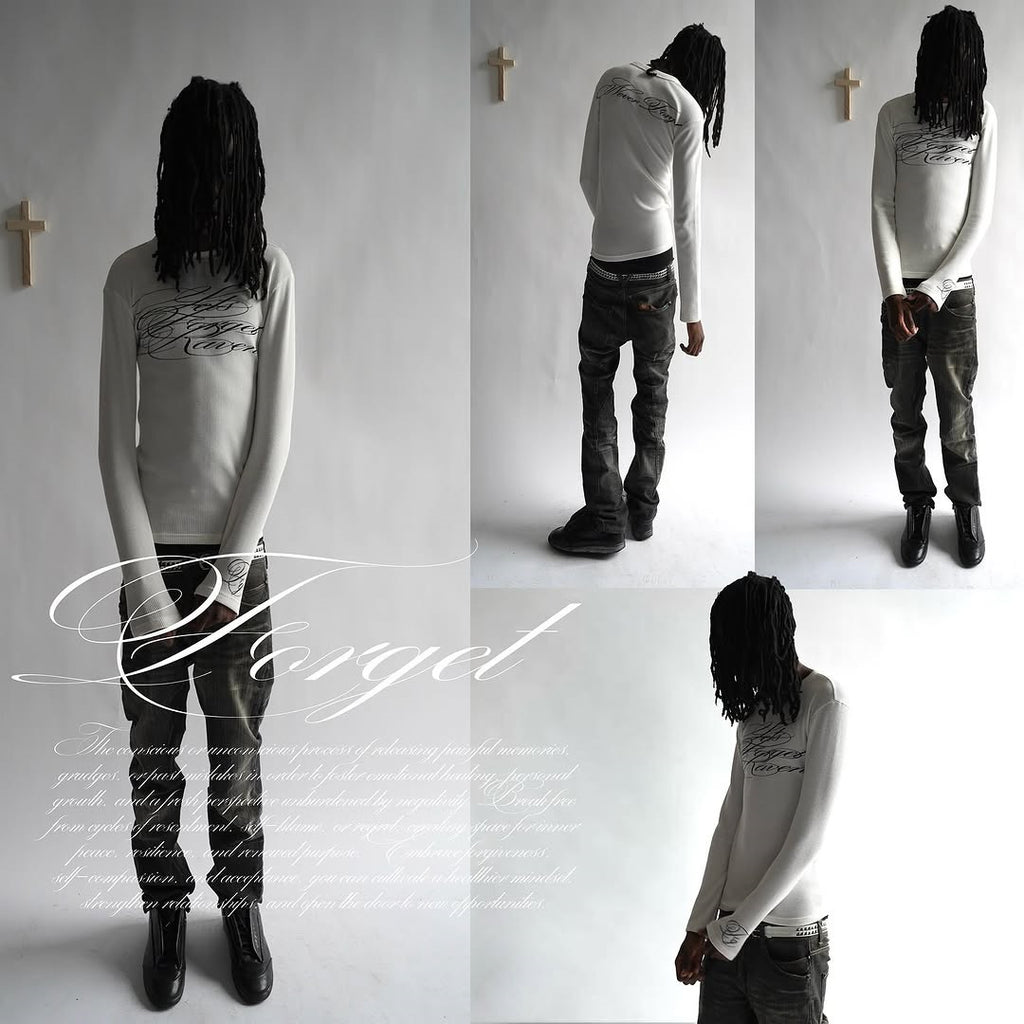 Mens Long Sleeve Printed T-shirt
