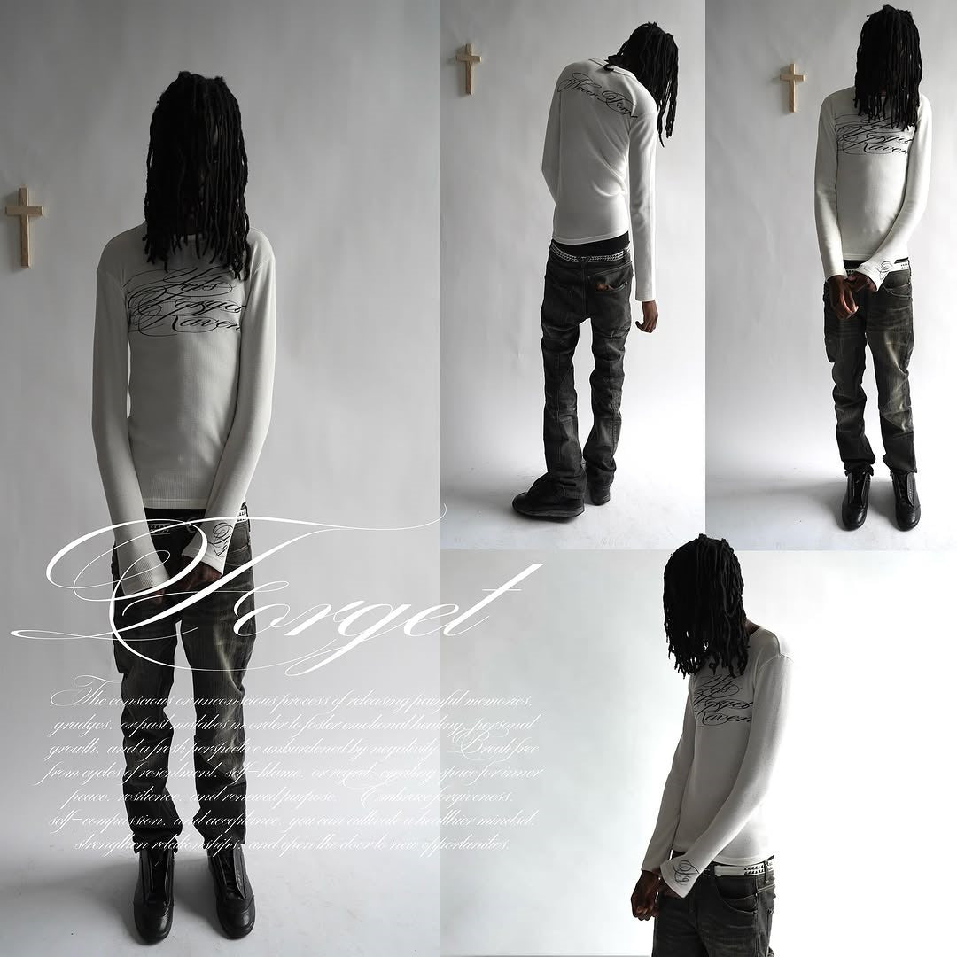 Mens Long Sleeve Printed T-shirt