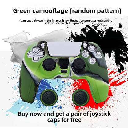 PS5 Controller Silicone Protective Cover with Joystick Caps