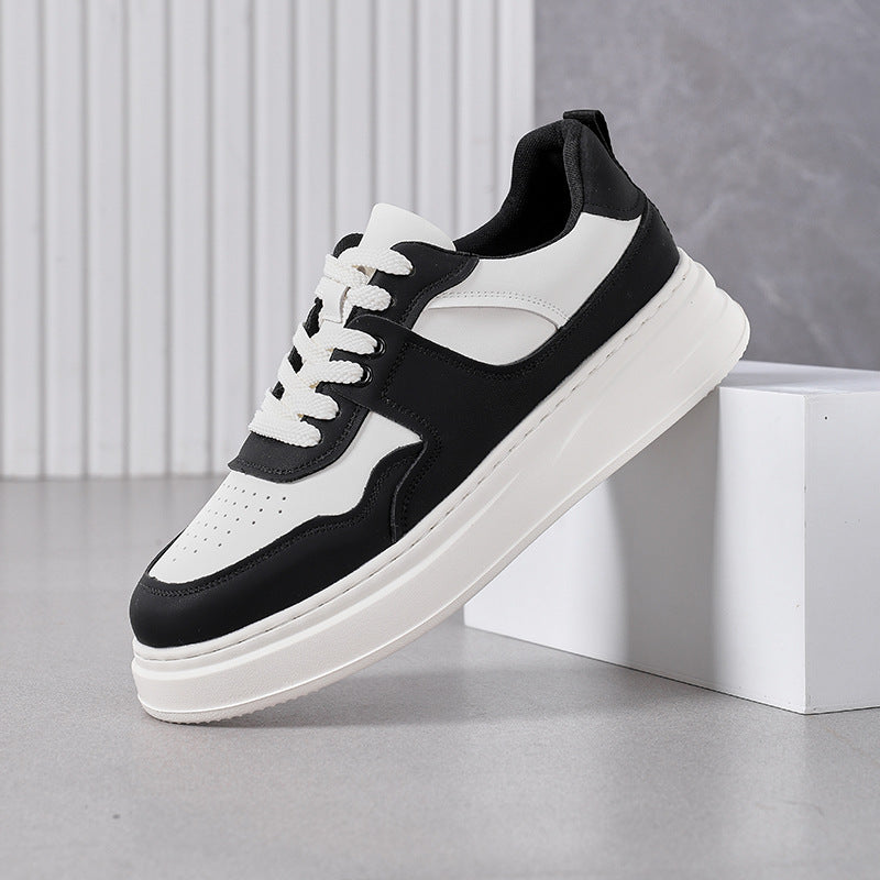Genuine Leather Casual Sneakers