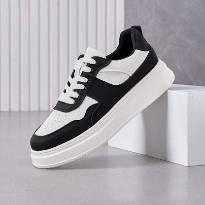 Genuine Leather Casual Sneakers
