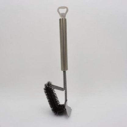 BBQ Grill Cleaning Brush Set Wire Brush with Scraper