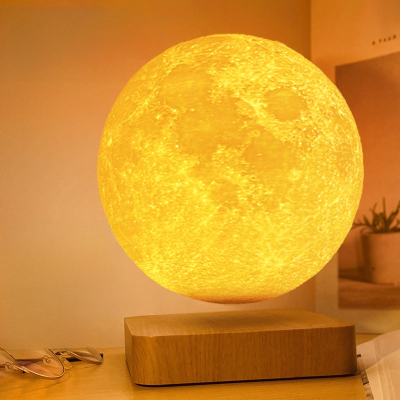 3D Magnetic Levitation Moon Night Light
