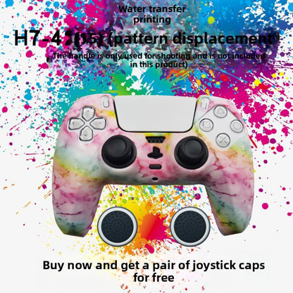 PS5 Controller Silicone Protective Cover with Joystick Caps