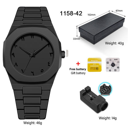Mens Quartz Watch Waterproof Sport