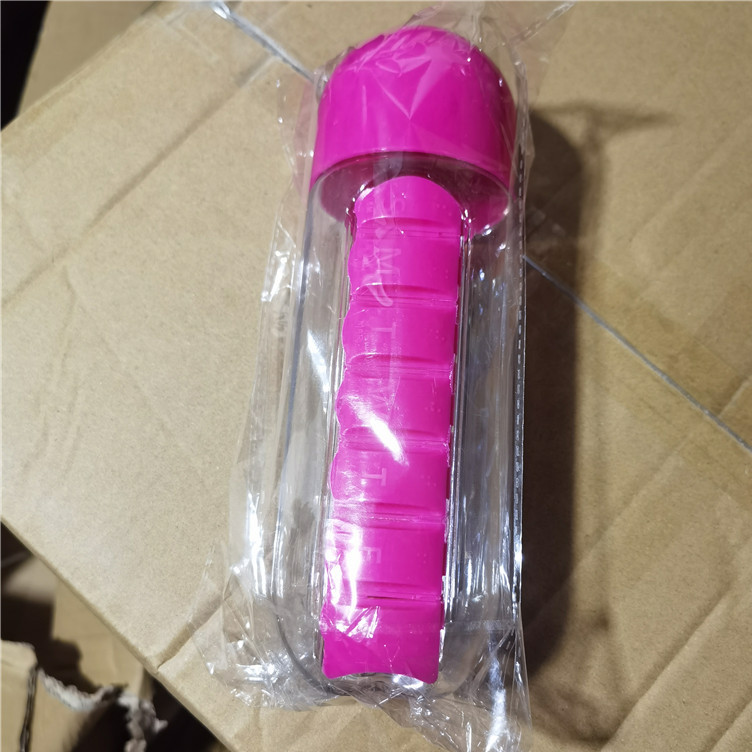 Two-in-One Pill Organizer Water Bottle