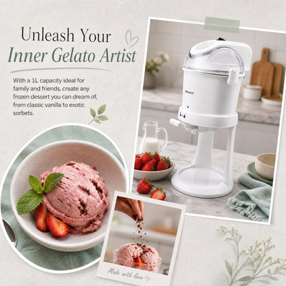 Household Pre-Cooling Ice Cream Maker