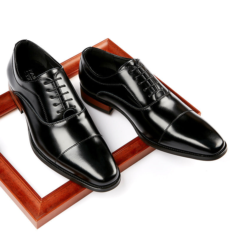 Men's leather shoes