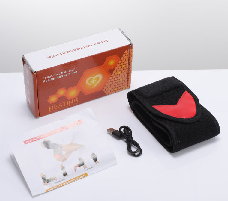 Red light heating massage wrist guard